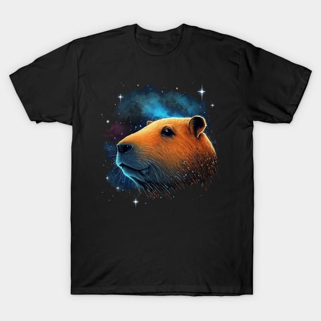 capybara T-Shirt by a cat cooking